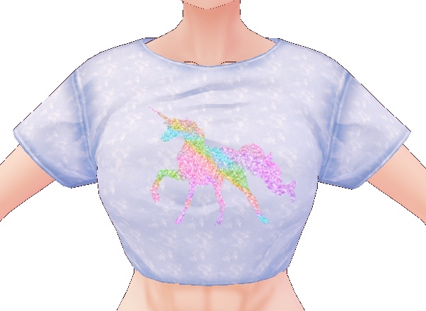 Unicorn Mini T Set VROID textures