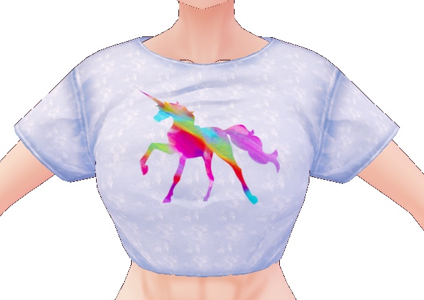 Unicorn Mini T Set VROID textures