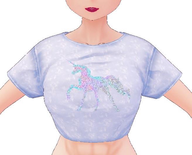 Unicorn Mini T Set VROID textures