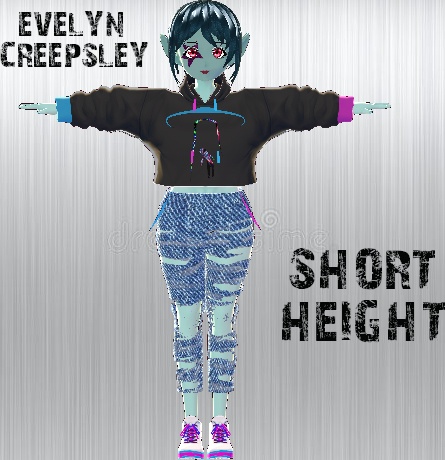 Evelyn Creepsley VROID model