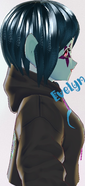 Evelyn Creepsley VROID model