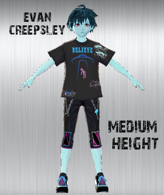 Evan Creepsley VROID model