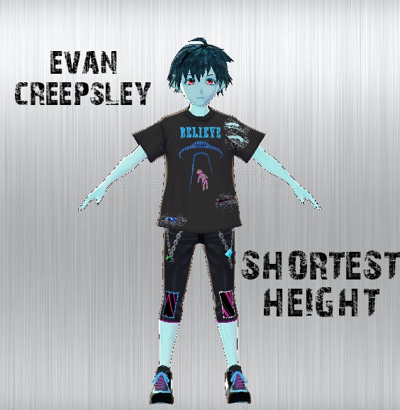 Evan Creepsley VROID model