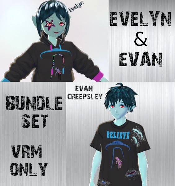 Evelyn & Evan Creepsley BUNDLE