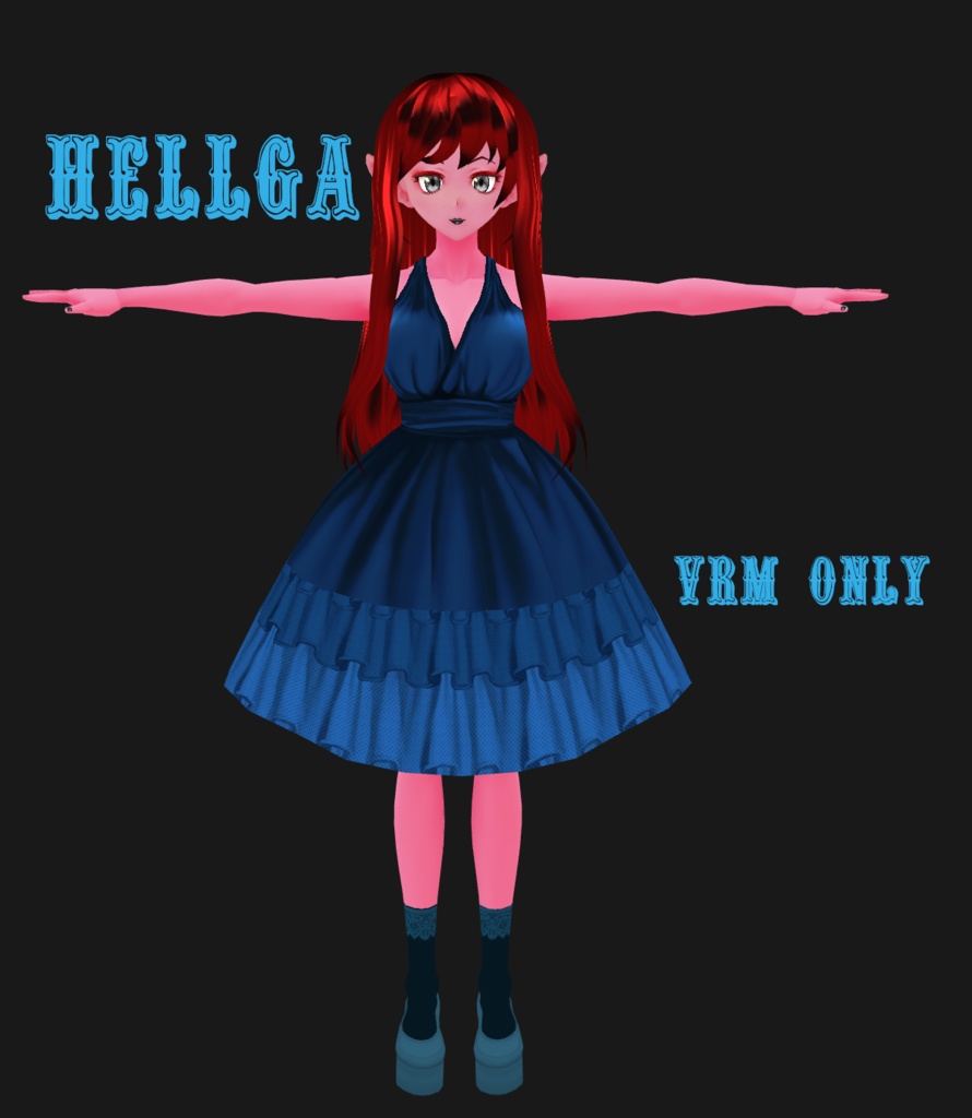 Hellga VROID model