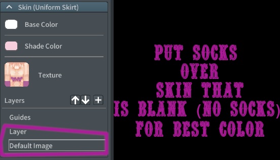 Simple Uniform Sets VROID textures