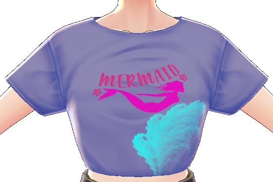 Mermaid Set #2 VROID textures