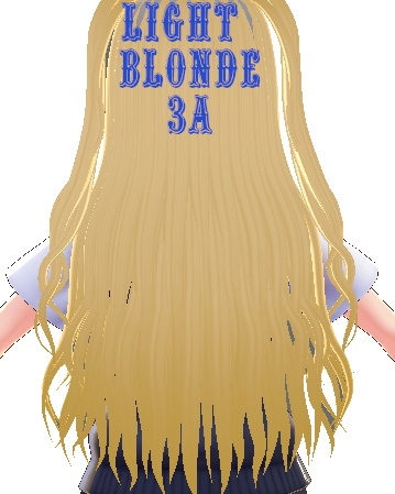 Natural Hair Colors VROID hair textures