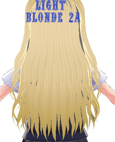 Natural Hair Colors VROID hair textures