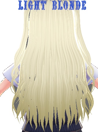 Natural Hair Colors VROID hair textures