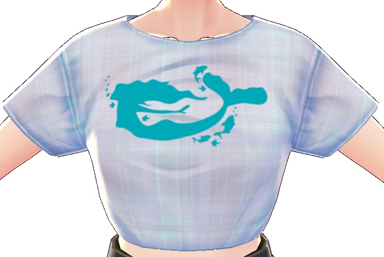 Mermaid Set #3 5 piece Silhouette Bundle VROID textures