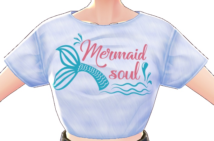 Mermaid Set #4 4 PIECE Bundle VROID textures
