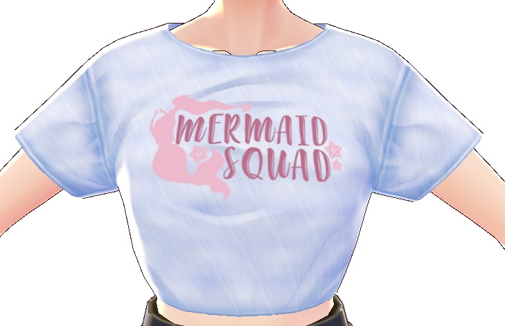 Mermaid Set #4 4 PIECE Bundle VROID textures