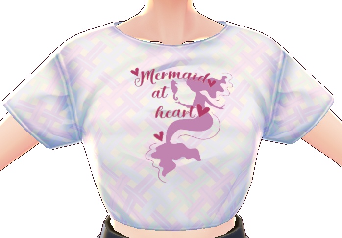 Mermaid Set #5 5 piece Bundle VROID textures