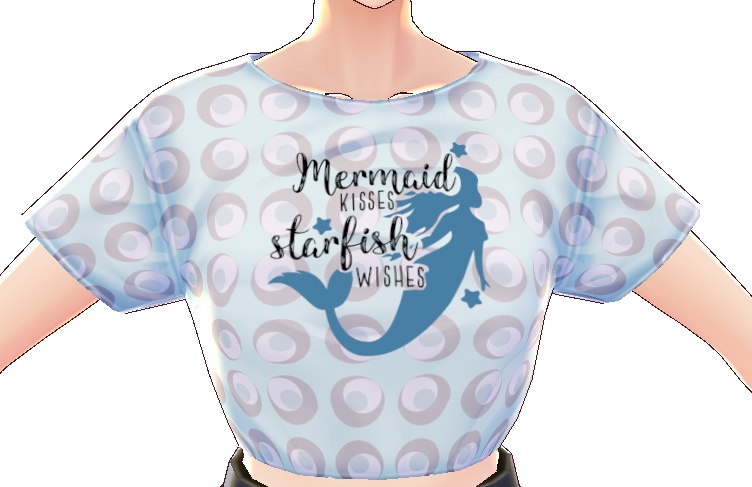 Mermaid Set #5 5 piece Bundle VROID textures