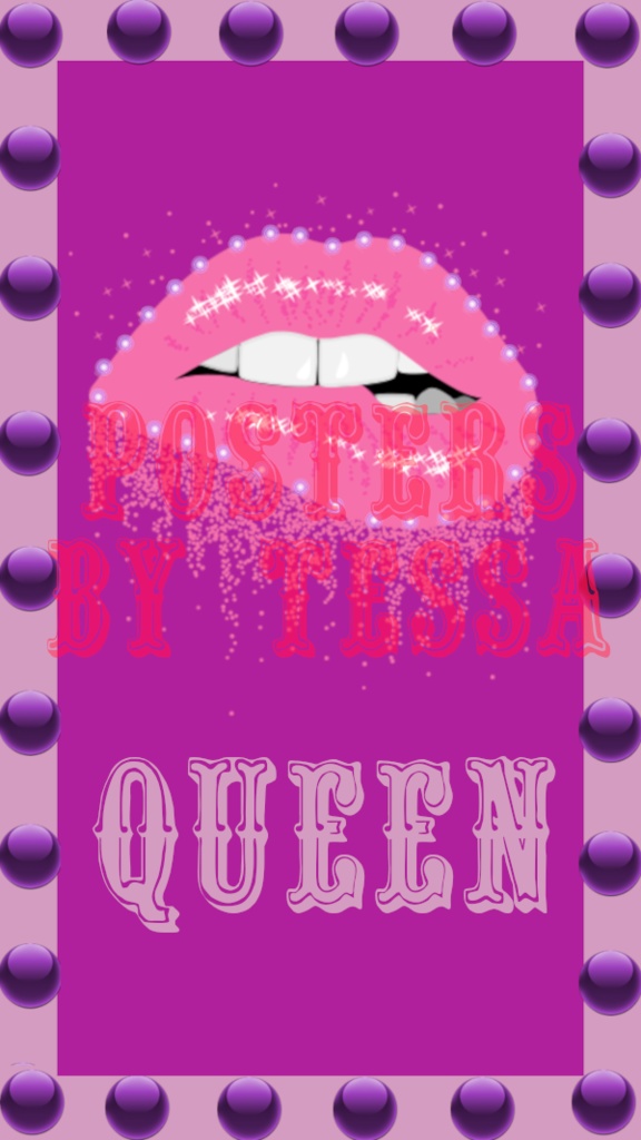 GLAM POSTER designs for Unity/VRChat World/VTuber background