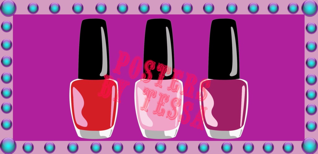 GLAM POSTER designs for Unity/VRChat World/VTuber background