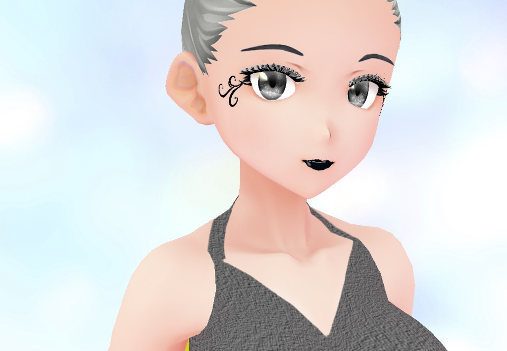 *IMPROVED* Dark Dancer 8 piece set VROID textures