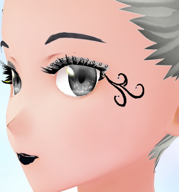 *IMPROVED* Dark Dancer 8 piece set VROID textures