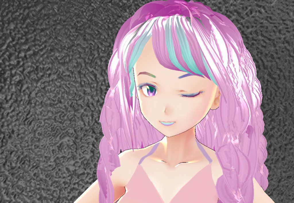 *IMPROVED* Rainbow Dancer 8 piece set VROID textures