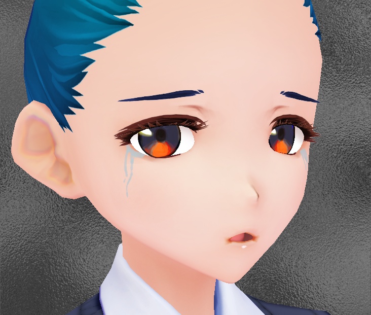 Tears on Face for Egirl/Drama/Sadness VROID texture