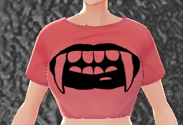 Fang Mouth 2 piece VROID textures