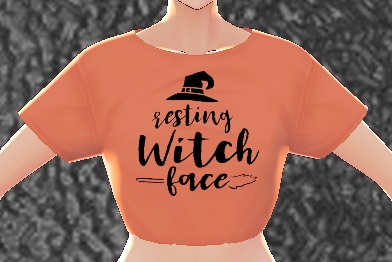 *IMPROVED* Resting Witch Face VROID textures