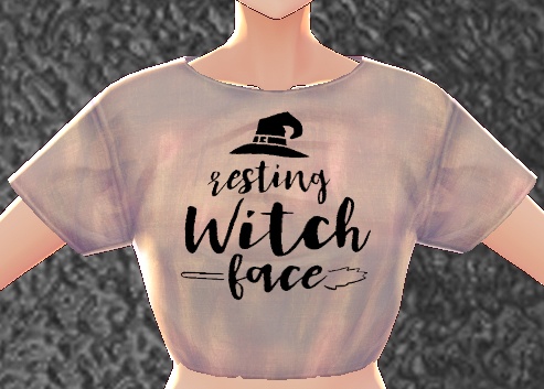 *IMPROVED* Resting Witch Face VROID textures