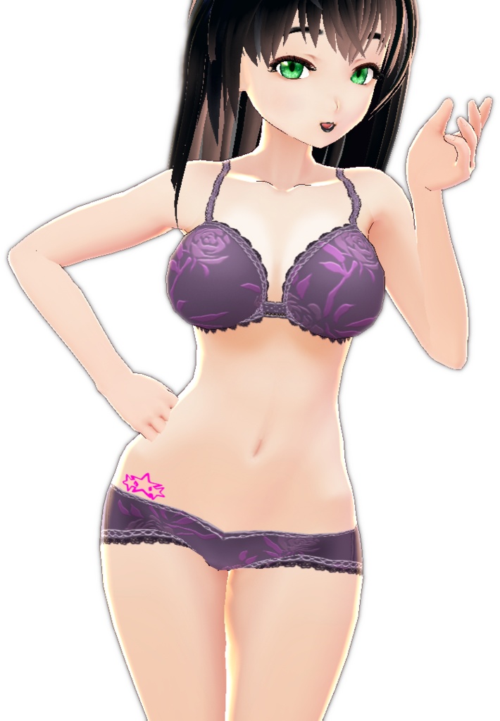 3 piece Style #1 STAR TATTOO multiple colors VROID BODY TEXTURE