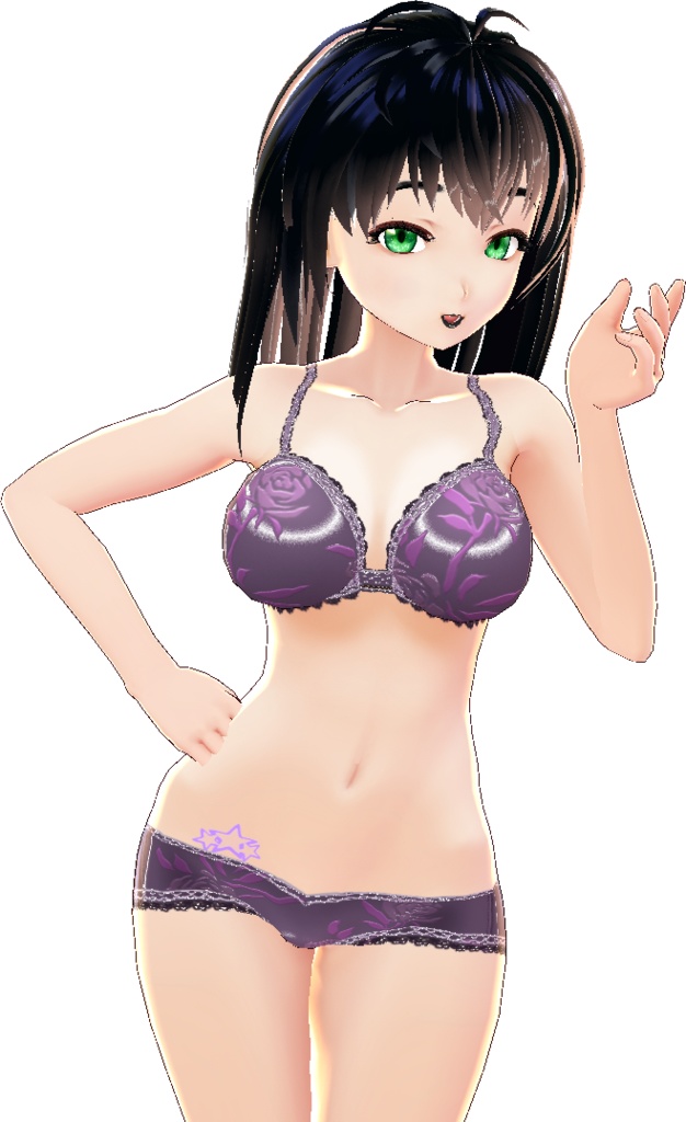 3 piece Style #1 STAR TATTOO multiple colors VROID BODY TEXTURE