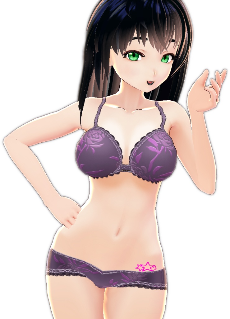 3 piece Style #1 STAR TATTOO multiple colors VROID BODY TEXTURE