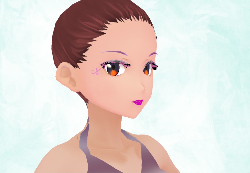 Pink Dancer 7 piece set VROID textures