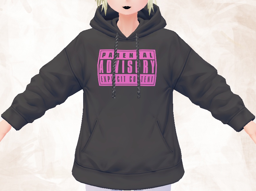 Parental Advisory Sets - Black with 5 Color Choices