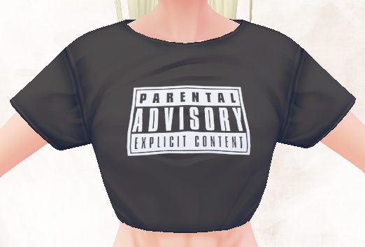 Parental Advisory Sets - Black with 5 Color Choices