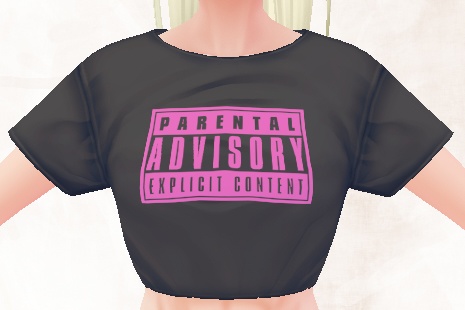 Parental Advisory Sets - Black with 5 Color Choices