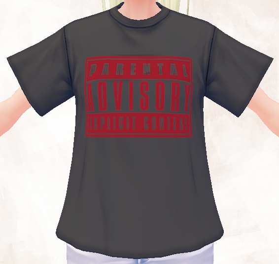 Parental Advisory Sets - Black with 5 Color Choices