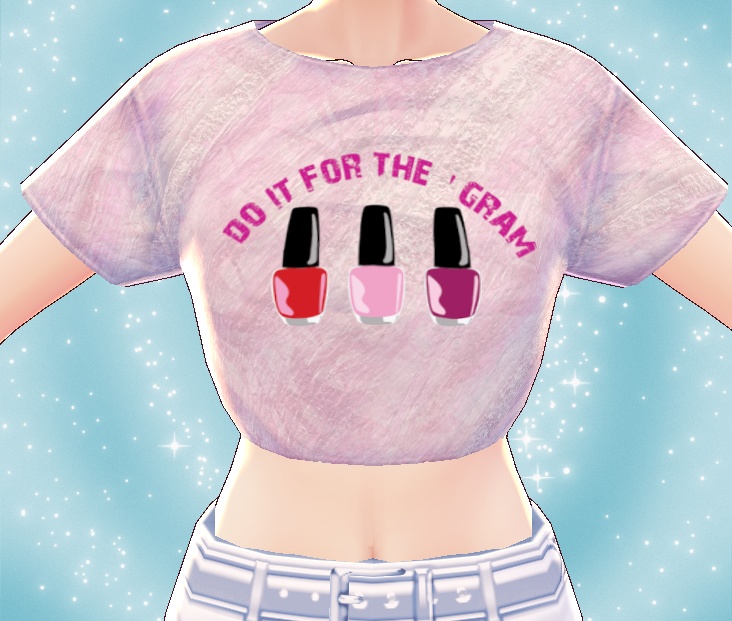 Mini Tshirt VROID 3 piece textures