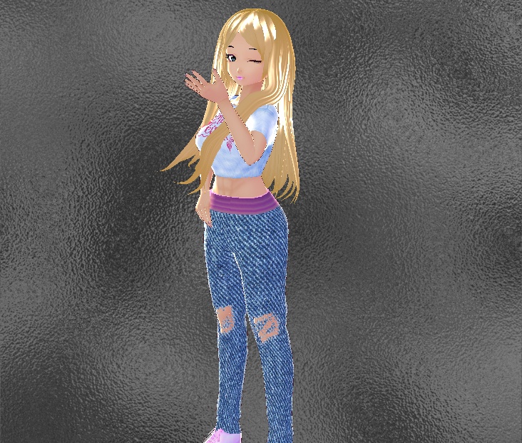 "Ameera" model VROID model .VRM