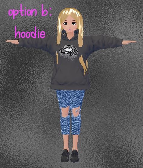 "Ameera" Biting Lips Variation VROID model .VRM File