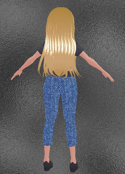 "Ameera" Biting Lips Variation VROID model .VRM File