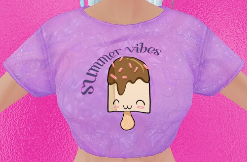 3 piece Summer Vibes Popsicle #2 VROID textures