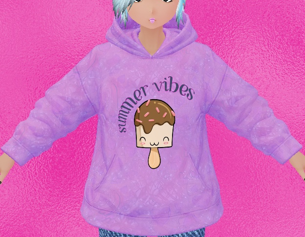 3 piece Summer Vibes Popsicle #2 VROID textures