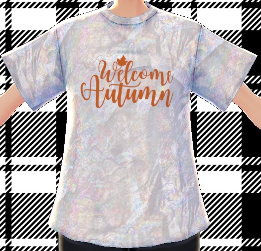 Welcome Autumn 3 piece VROID textures