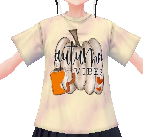 AUTUMN VIBES PUMPKIN 3 Piece VRoid Textures