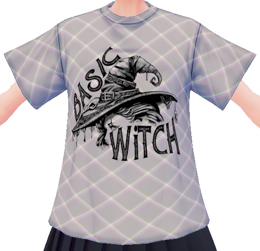 Basic Witch (Face) 3 piece VROID TEXTURES