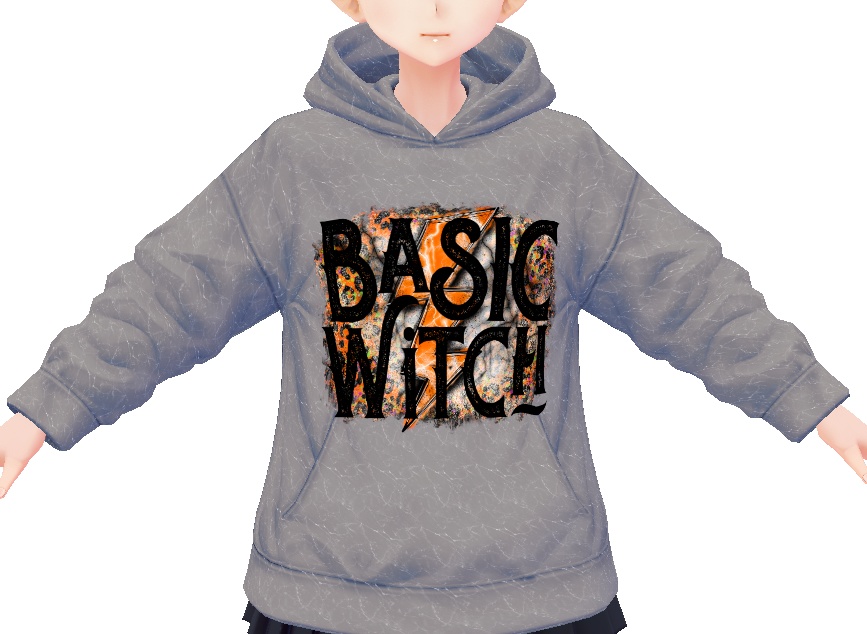 Basic Witch (Color) 3 piece VROID TEXTURES