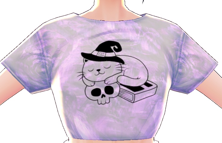 Skull Kitty 3 piece VROID TEXTURES