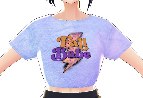 Fall Babe 3 piece VROID TEXTURES