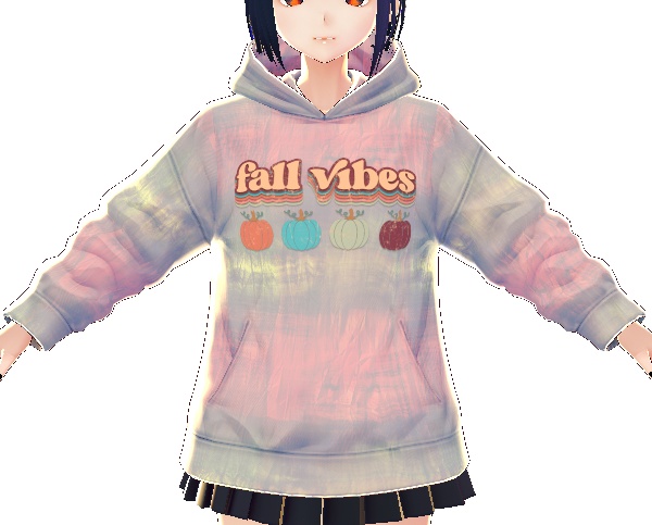 Retro Fall Vibes 3 piece VROID TEXTURES