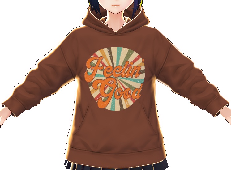 Feelin Good Retro 3 piece VROID TEXTURES